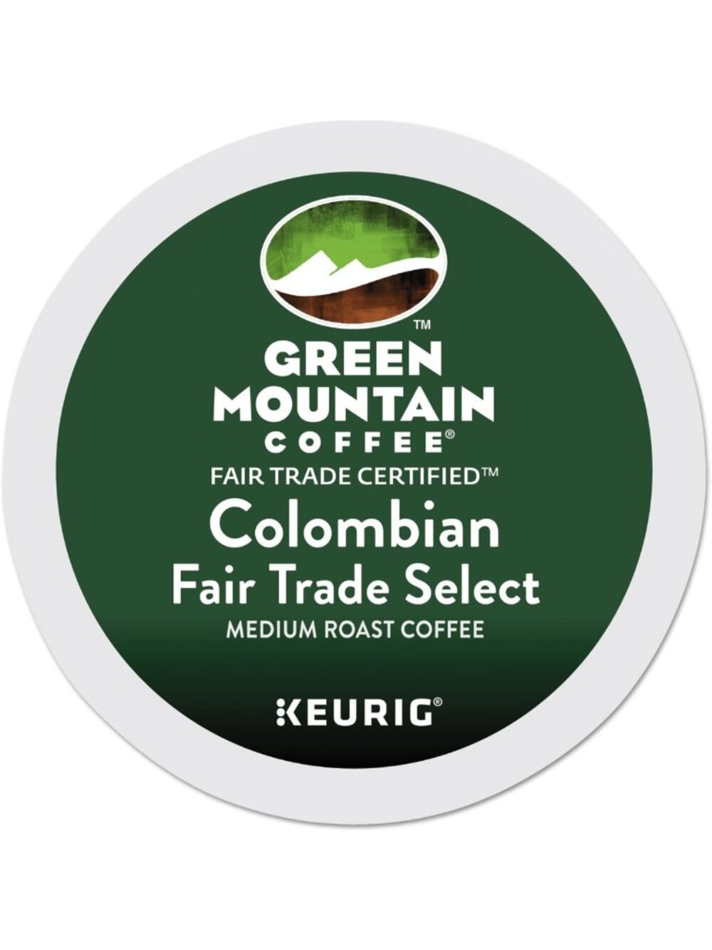 Colombian Medium Roast Single-Serve Coffee Pods for Keurig, 24 Count, Gourmet